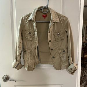 Target khaki utility jacket